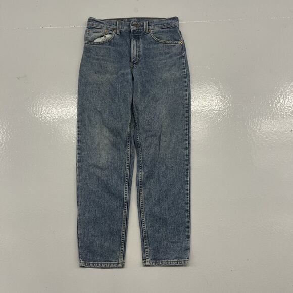 Vintage 90s Levi's 550 Blue Relaxed Fit Jeans 30x28 - Picture 1 of 4